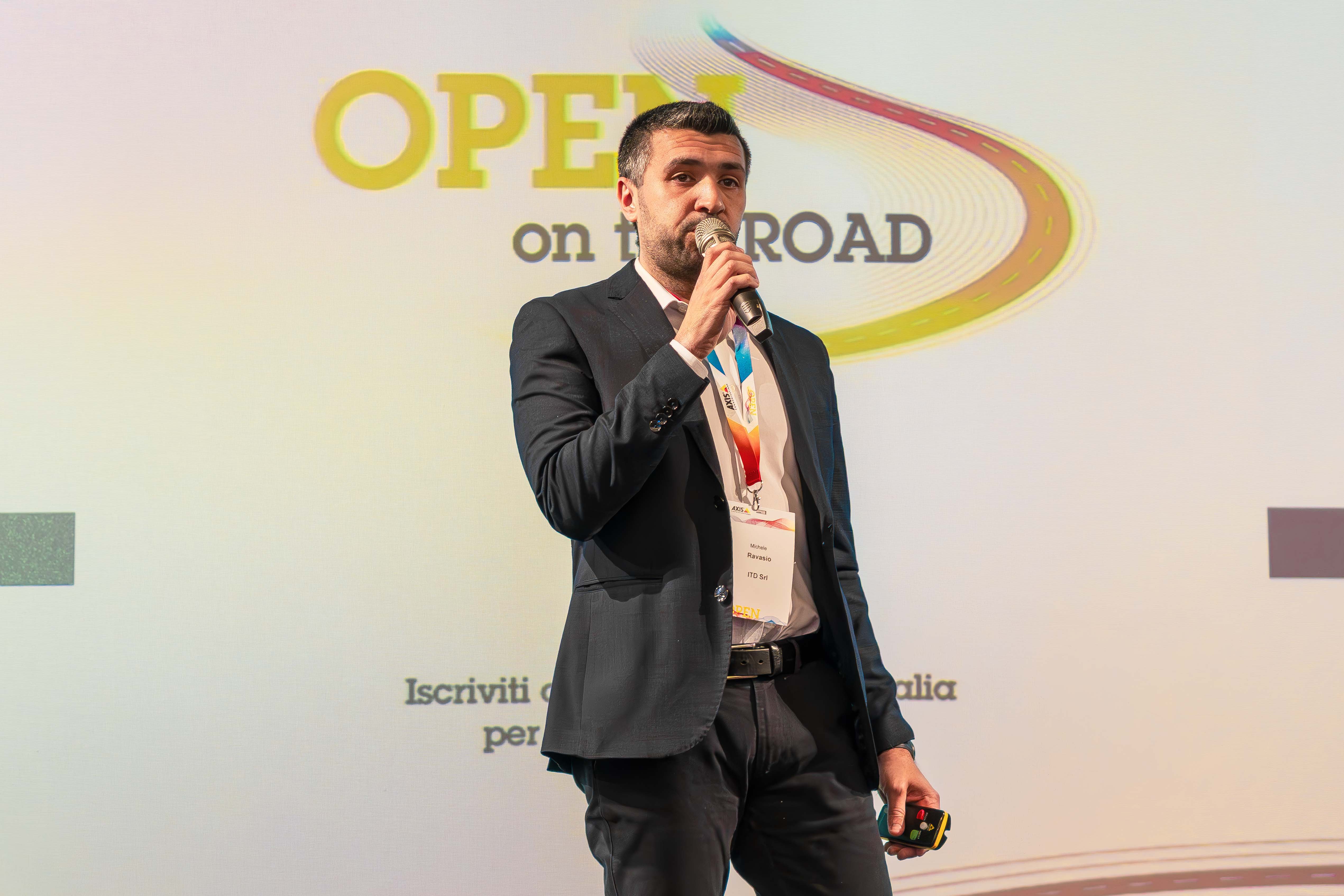 ITD ad Axis OPEN on the ROAD